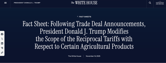 🍵 Important Update on Tariffs for Japanese Green Tea and Matcha Products