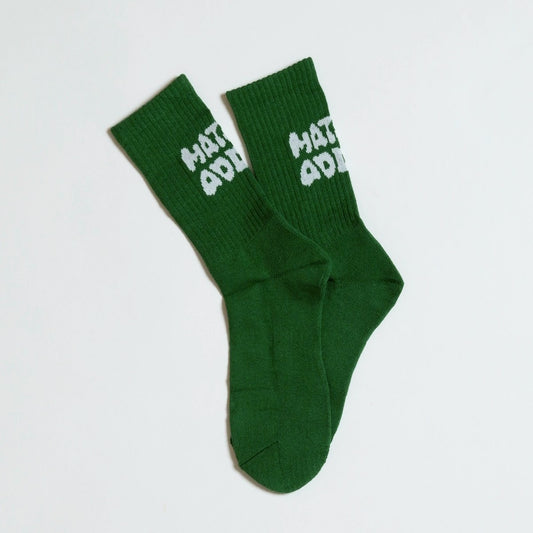 Matcha Addict Socks